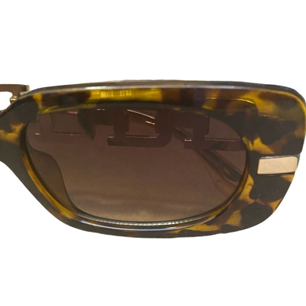 Y2K Sunglasses Leopard Print New Chain Link Style Legs Beautiful Glasses Retro - Picture 3 of 8